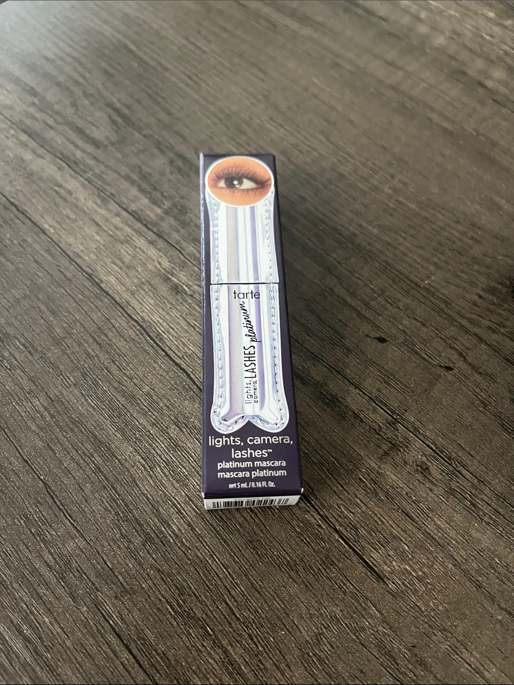 tarte Lights, Camera, Lashes Platinum Mascara - purple and silver